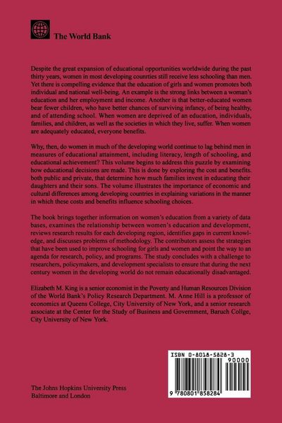 Produktbild: Women's Education in Developing Countries