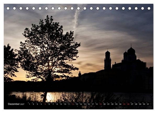 Produktbild: Pittoreskes Passau (Tischkalender 2027 DIN A5 quer), CALVENDO Monatskalender