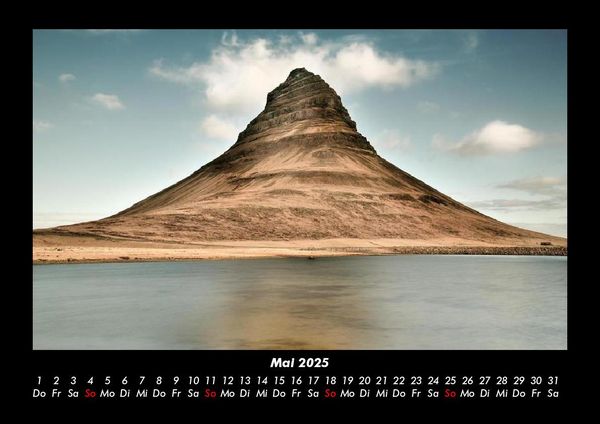 Produktbild: Landschaftskalender 2025 Fotokalender DIN A3