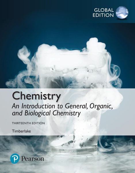 Produktbild: Chemistry: An Introduction to General, Organic, and Biological Chemistry, Global Edition