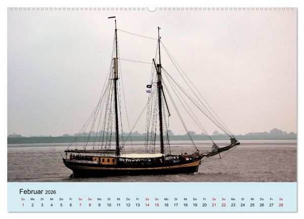 Produktbild: Parade der Windjammer - 2026 (Wandkalender 2026 DIN A2 quer), CALVENDO Monatskalender