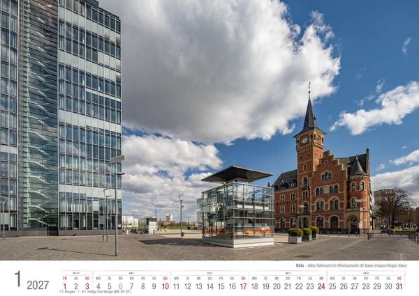 Produktbild: K&ouml;ln 2027 Bildkalender A3 quer, spiralgebunden