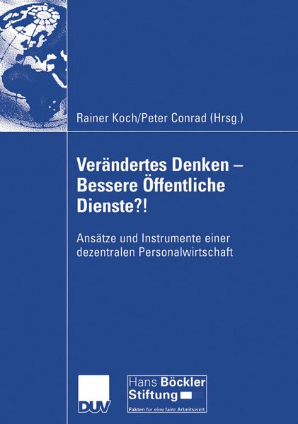 Produktbild: Ver&auml;ndertes Denken &mdash; Bessere &Ouml;ffentliche Dienste?!