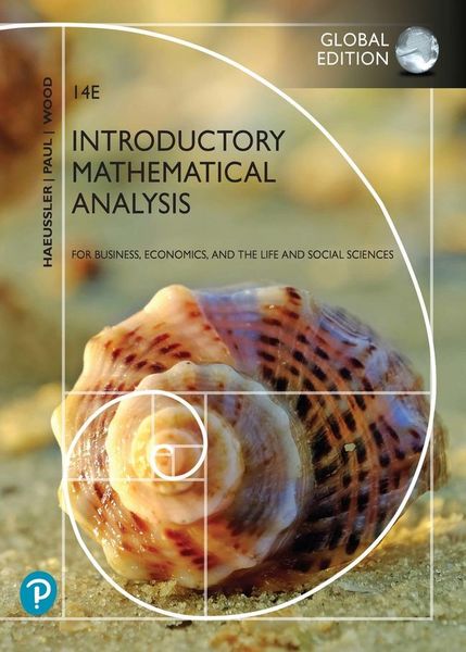 Produktbild: Introductory Mathematical Analysis for Business, Economics, and the Life and Social Sciences, Global Edition