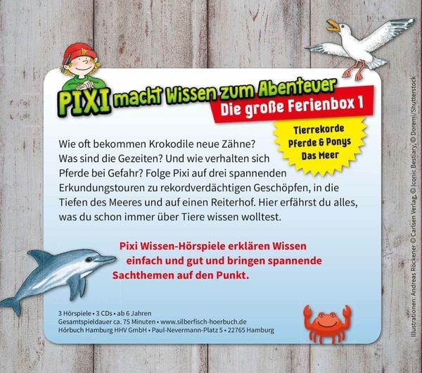 Produktbild: Pixi Wissen: Pixi macht Wissen zum Abenteuer: Die große Ferienbox 1