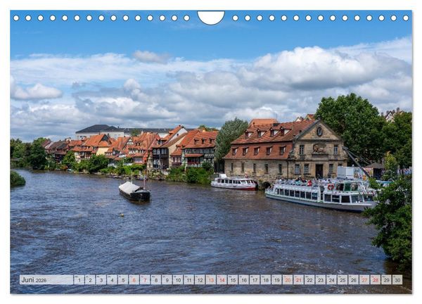 Produktbild: Bamberg Impressionen (Wandkalender 2026 DIN A4 quer), CALVENDO Monatskalender