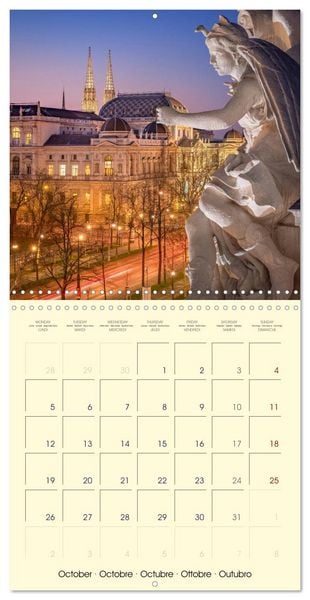 Produktbild: Beautiful Vienna (Wall Calendar 2026 12 &times; 12 Inch) CALVENDO 12 Month Wall Calendar
