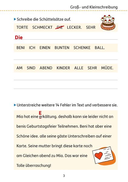 Produktbild: Mein &Uuml;bungsheft Rechtschreiben 4. Klasse