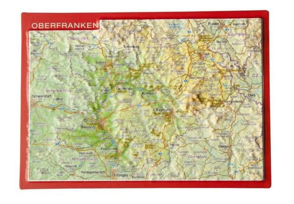 Produktbild: Markgraf, A: Reliefpostkarte Oberfranken