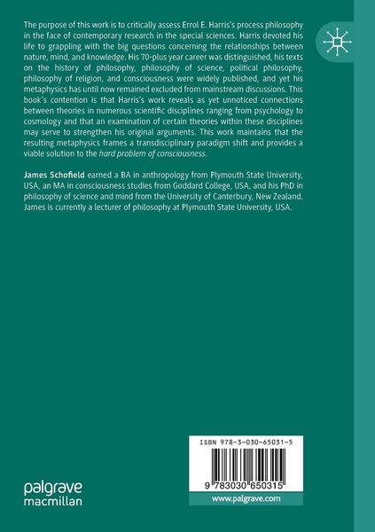 Produktbild: A Phenomenological Revision of E. E. Harris's Dialectical Holism