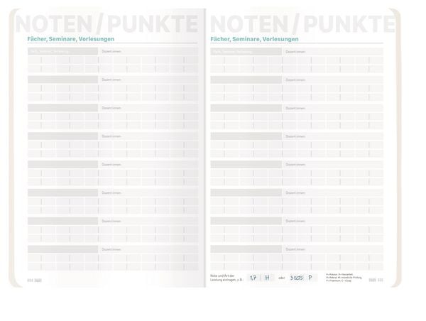 Produktbild: H&auml;fft-Timer Campus - Studentenkalender A5 26/27