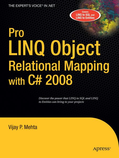 Produktbild: Pro LINQ Object Relational Mapping in C# 2008