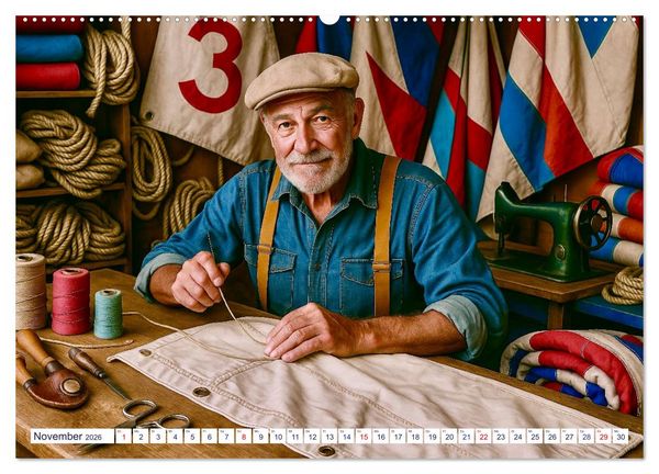 Produktbild: Traditionelle Gewerke (hochwertiger Premium Wandkalender 2026 DIN A2 quer), Kunstdruck in Hochglanz