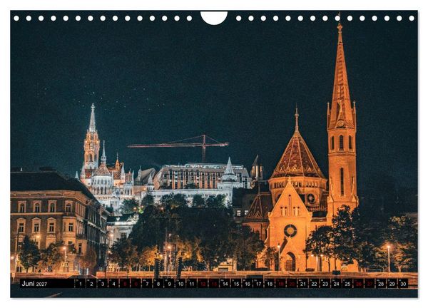 Produktbild: Glanzvolles Budapest (Wandkalender 2027 DIN A4 quer), CALVENDO Monatskalender