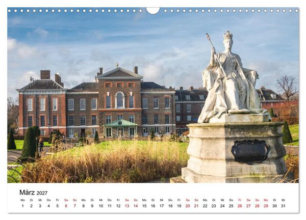 Produktbild: London, bunt und sch&ouml;n! (Wandkalender 2027 DIN A3 quer), CALVENDO Monatskalender