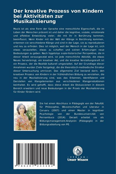 Produktbild: Der kreative Prozess von Kindern bei Aktivit&auml;ten zur Musikalisierung