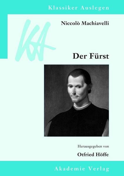 Produktbild: Niccol&ograve; Machiavelli: Der F&uuml;rst