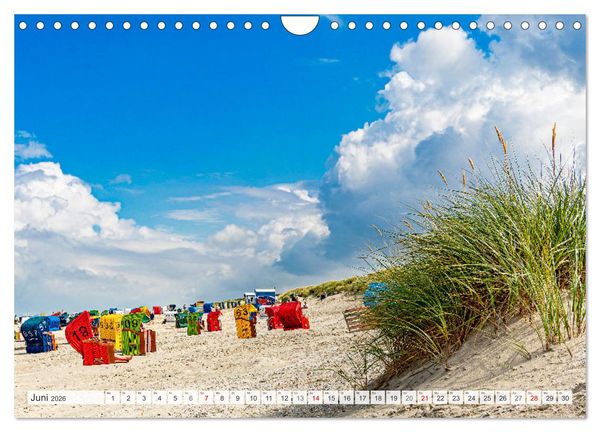 Produktbild: OSTFRIESLAND Wundervolle Halbinsel am Wattenmeer (Wandkalender 2026 DIN A4 quer), CALVENDO Monatskalender