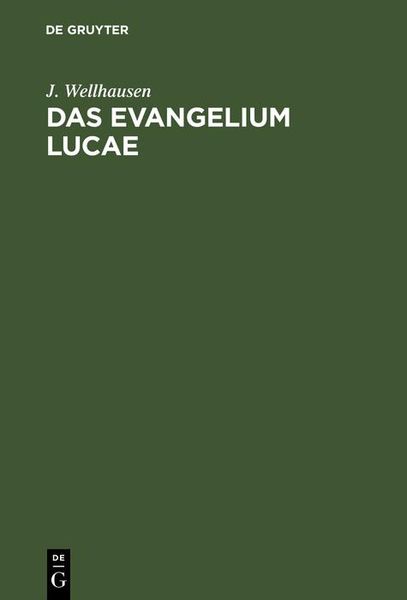 Produktbild: Das Evangelium Lucae