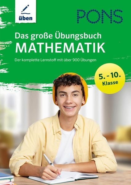 Produktbild: PONS Das gro&szlig;e &Uuml;bungsbuch Mathematik 5.-10. Klasse