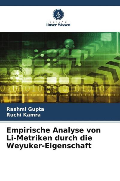 Produktbild: Empirische Analyse von Li-Metriken durch die Weyuker-Eigenschaft