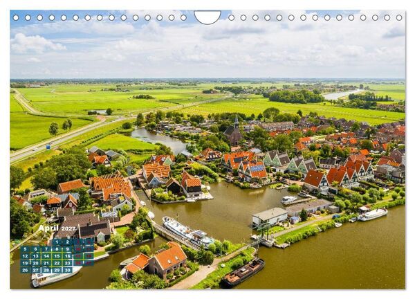 Produktbild: Der Nordholland-Kanal (Wandkalender 2027 DIN A4 quer), CALVENDO Monatskalender