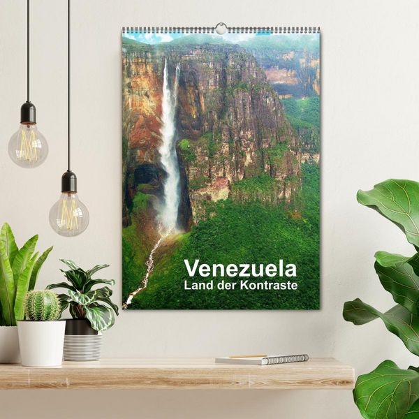Produktbild: Venezuela - Land der Kontraste (Wandkalender 2026 DIN A2 hoch), CALVENDO Monatskalender