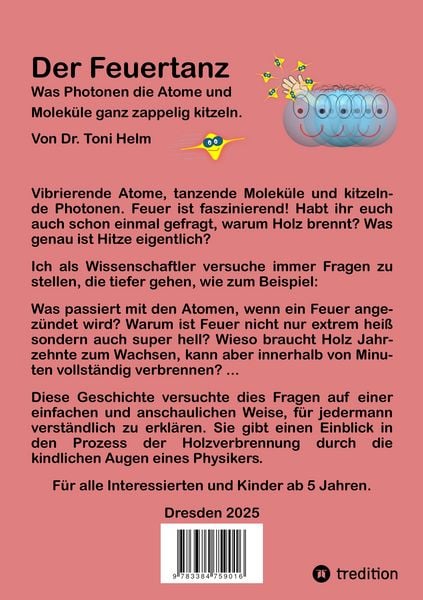 Produktbild: Der Feuertanz (Kinderbuch f&uuml;r Erst- und Vorleser)