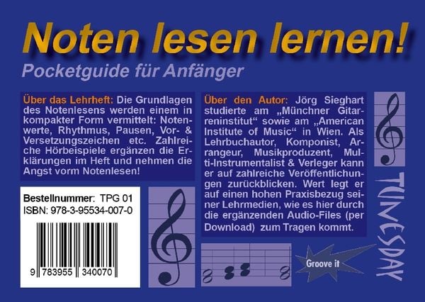 Produktbild: Noten lesen lernen!