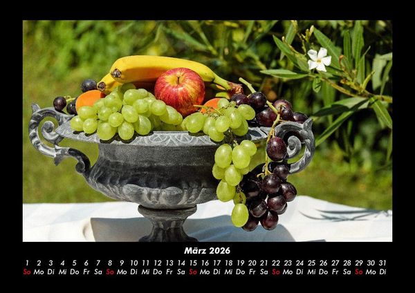 Produktbild: Obstkalender 2026 Fotokalender DIN A3