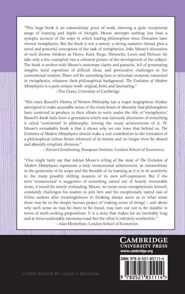Produktbild: The Evolution of Modern Metaphysics