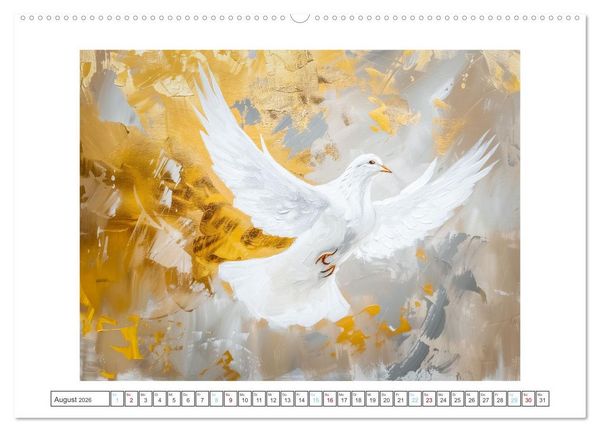 Produktbild: Die Sprache des Friedens (Wandkalender 2026 DIN A2 quer), CALVENDO Monatskalender