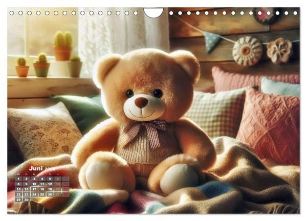 Produktbild: Kuscheliges & Knuddeliges (Wandkalender 2026 DIN A4 quer), CALVENDO Monatskalender