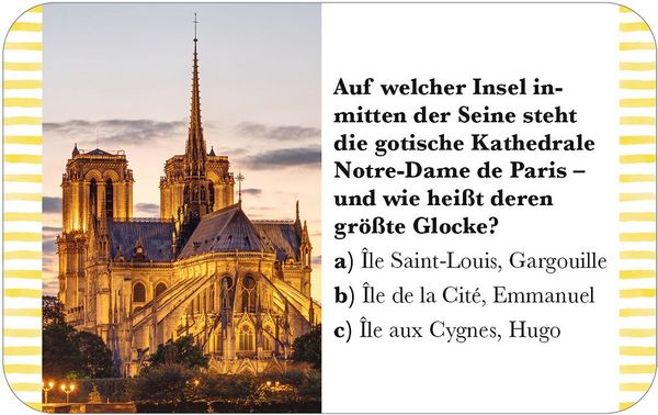 Produktbild: Fernweh Dein St&auml;dte-Quiz Paris