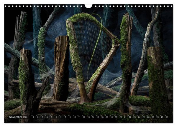 Produktbild: Musica fant&aacute;sia - Die wundersame Welt des Fotok&uuml;nstlers Olaf Bruhn (Wandkalender 2026 DIN A3 quer), CALVENDO Monatskalender