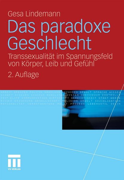 Produktbild: Das paradoxe Geschlecht