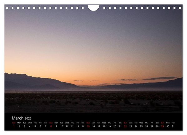 Produktbild: Death Valley California (Wall Calendar 2026 DIN A4 landscape), CALVENDO 12 Month Wall Calendar