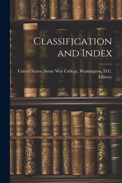 Produktbild: Classification and Index