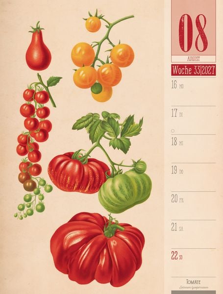 Produktbild: Culinarium Wochenplaner Kalender 2027 | K&uuml;che, Kr&auml;uter, Kurioses