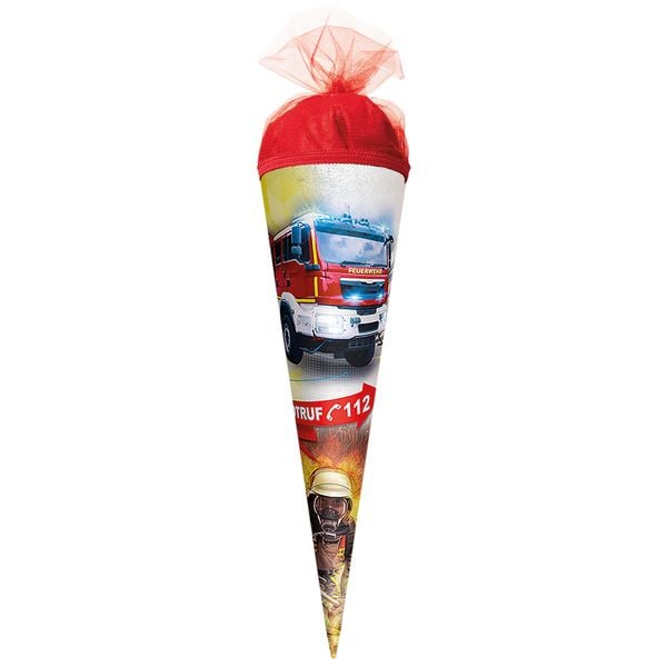 Produktbild: Motiv-Schult&uuml;te 22cm, Feuerwehr