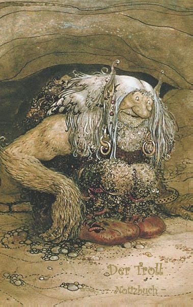 Produktbild: Der Troll - Notizbuch (Trolle und Goblins)
