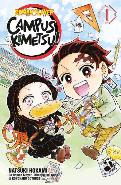 Produktbild: Demon slayer. Campus kimetsu!. Vol. 1