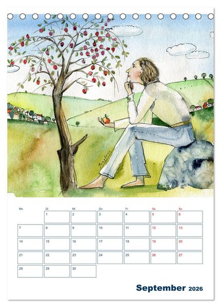 Produktbild: Im Wandel der Sterne (Tischkalender 2026 DIN A5 hoch), CALVENDO Monatskalender