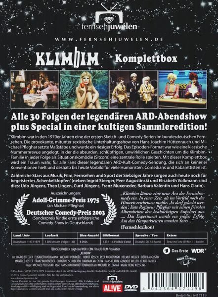 Produktbild: Klimbim - Komplettbox [8 DVDs]