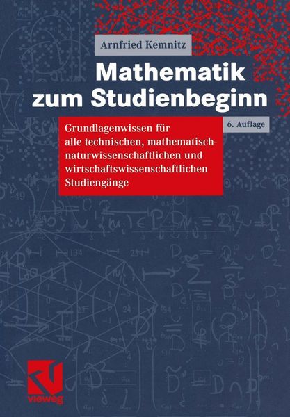 Produktbild: Mathematik zum Studienbeginn