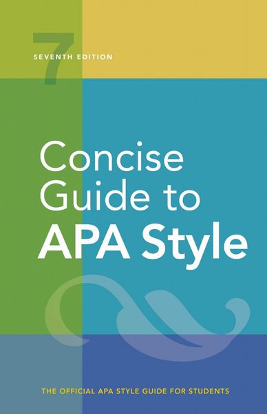 Produktbild: Concise Guide to APA Style