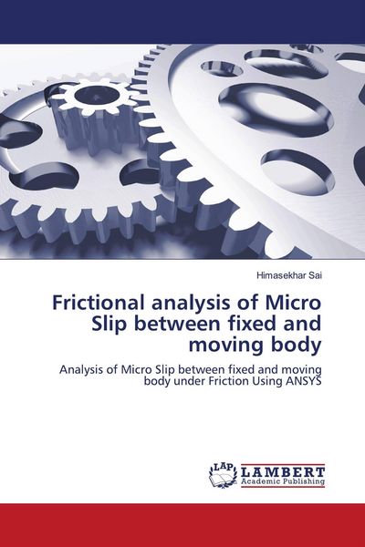 Produktbild: Frictional analysis of Micro Slip between fixed and moving body