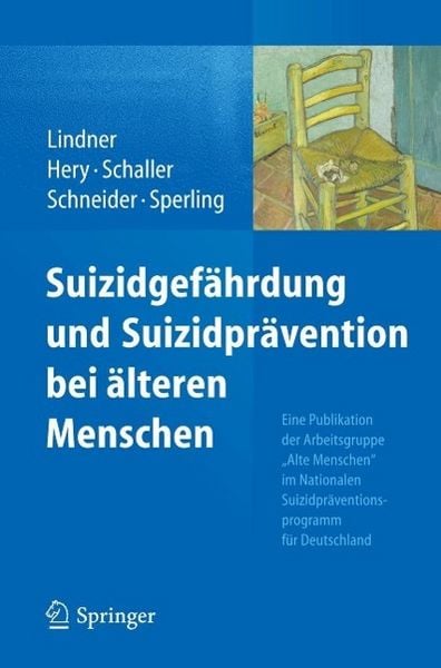 Produktbild: Suizidgef&auml;hrdung und Suizidpr&auml;vention bei &auml;lteren Menschen