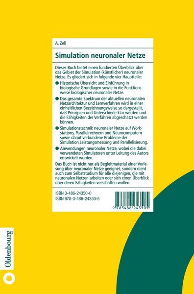 Produktbild: Simulation neuronaler Netze