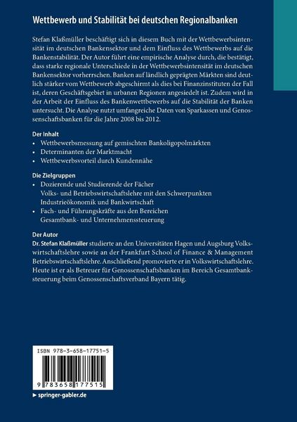 Produktbild: Wettbewerb und Stabilit&auml;t bei deutschen Regionalbanken